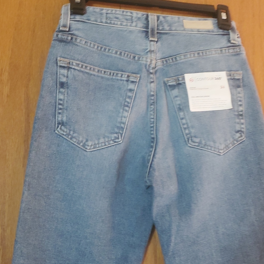 AG ALEXXIS VINTAGE HIGH WAIST STRAIGHT JEANS ,24 , ATHENS - Picture 4 of 10